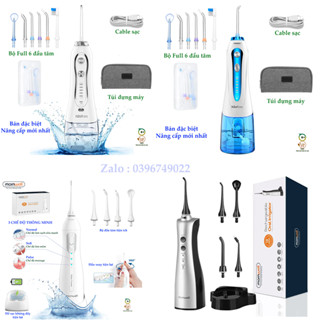 COMBO máy tăm nước h2ofloss HF6 HF9P Mornwell F18 D50 2025 mới nhất