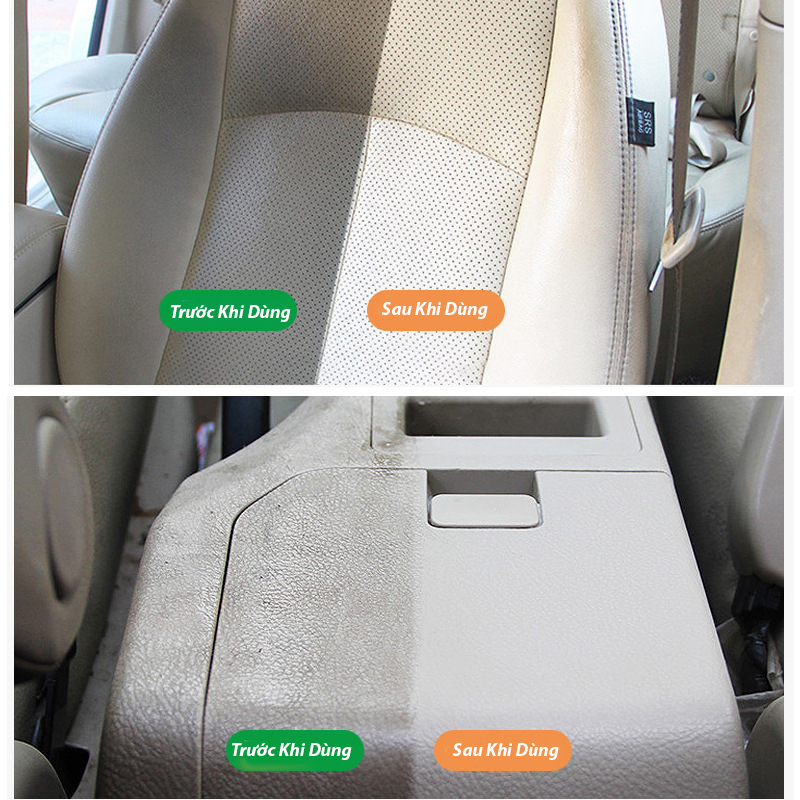Xịt vệ sinh nội thất ô tô LANITA FANTASIC XML làm sạch ghế da,trần, nhựa ô tô dung tích 260ml