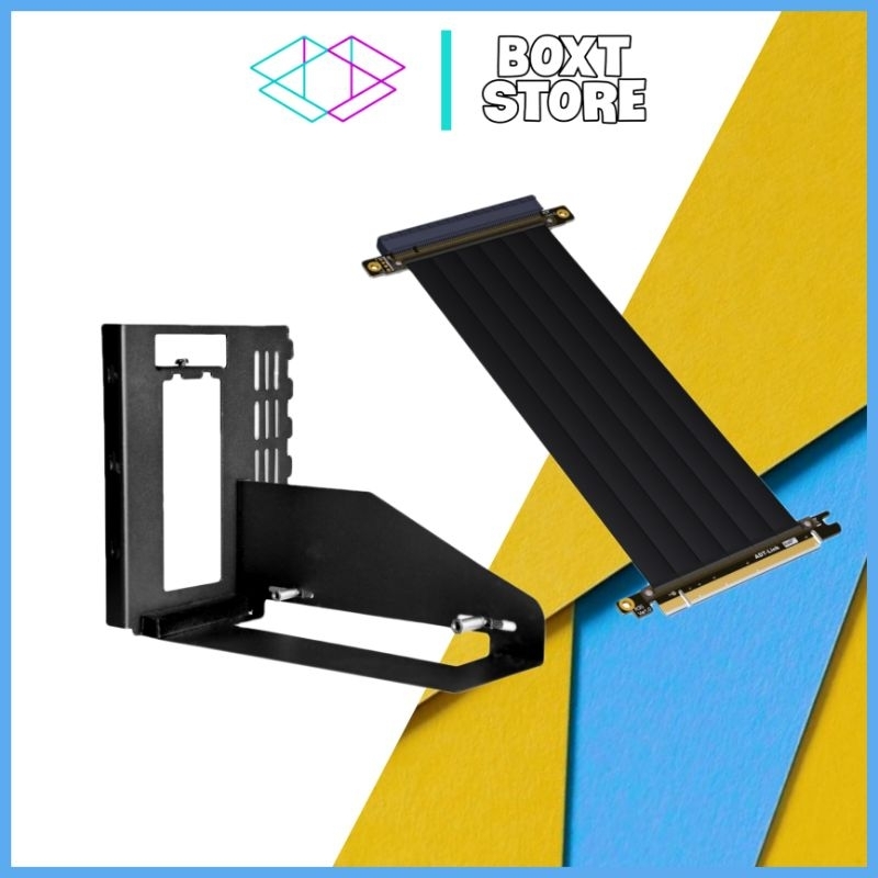 Bộ Dựng Đứng VGA XIGMATEK Vertical PCI-E Bracket Kèm Riser PCI-E 3.0