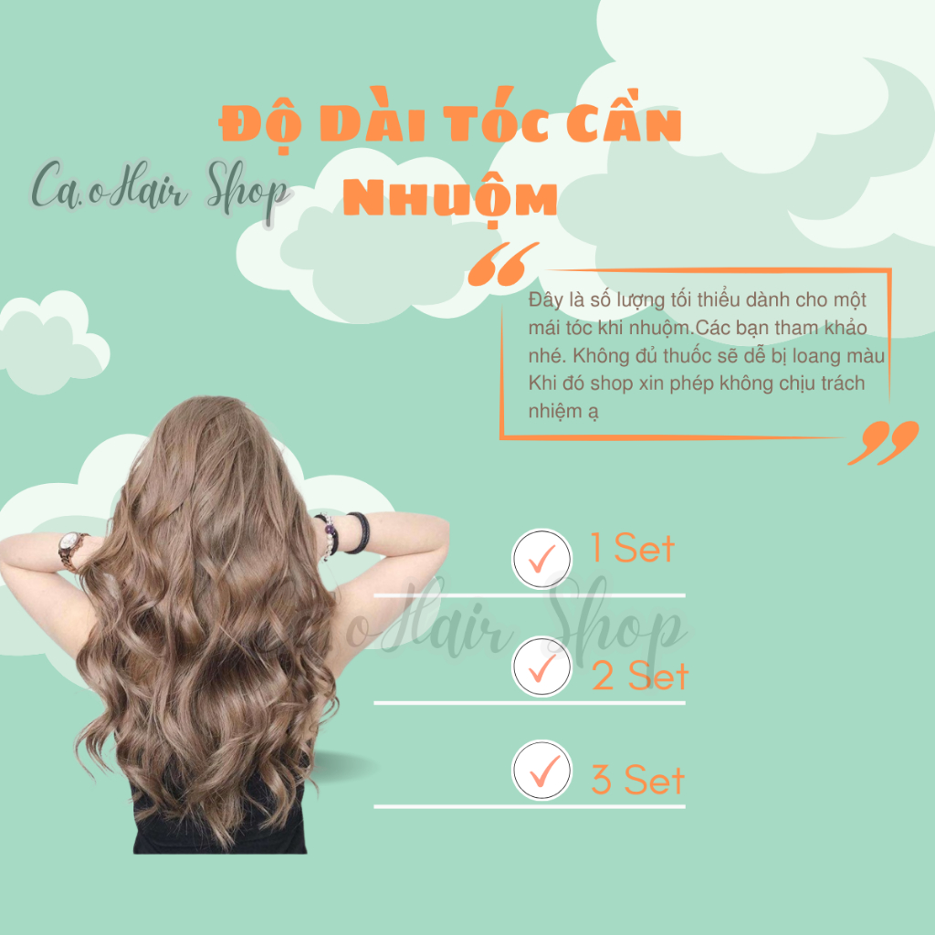 Thuốc nhuộm Tóc, Màu Nâu Trà Sữa, Nâu Sữa  Nhuộm cao cấp tại nhà | Ca.ohairshops