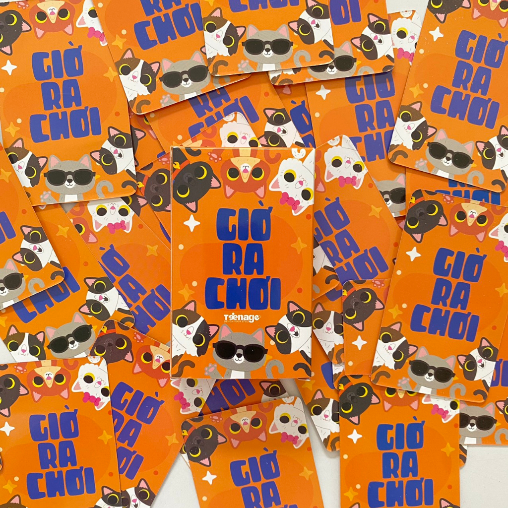 Bộ bài GIỜ RA CHƠI. Bộ Bài TEENAGE Chơi Cùng Bạn Bè các giờ ra chơi ,sinh hoạt lớp...