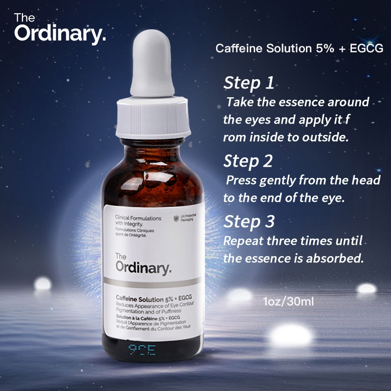 【Mua 1 Nhận 1】The Ordinary Tinh Chất Dưỡng Mắt Caffeine Solution 5% + EGCG 30ml Giảm Quầng Thâm Và Bọng Mắt Hiệu Quả