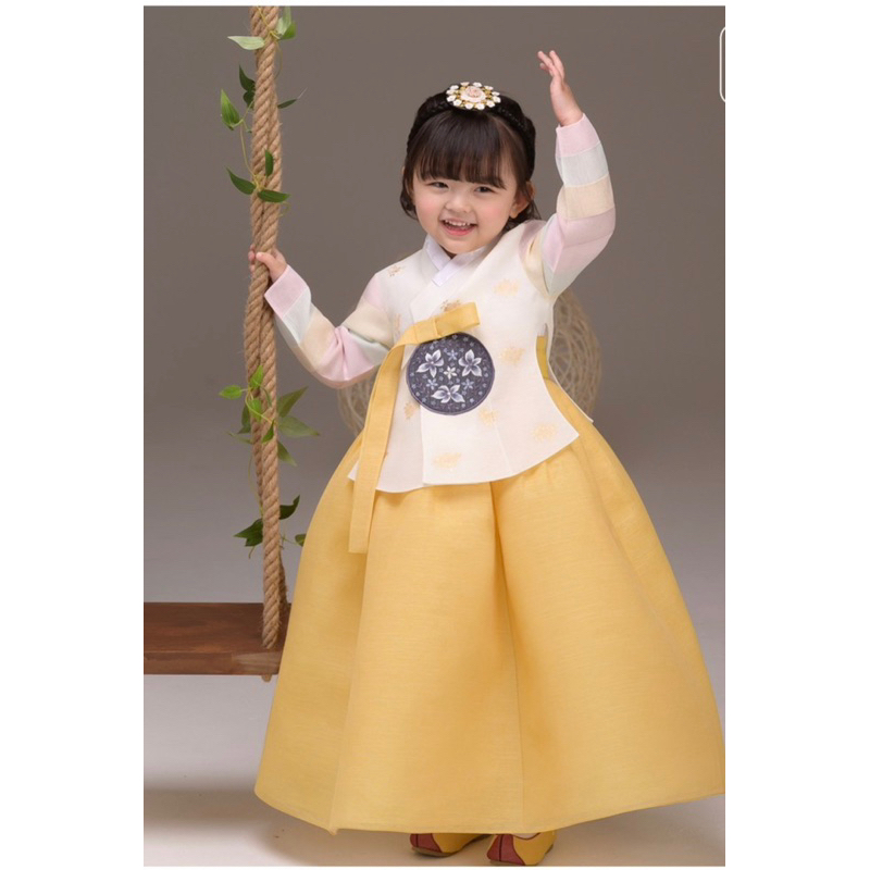 Bộ hanbok bé gái auth xịn hàn quốc 100%