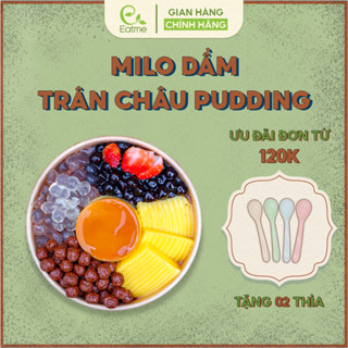 Set Milo Dầm Trân Châu Pudding EatMe - Set Nguyên Liệu Nấu Milo Dầm Trân Châu Pudding 15 18 Chén