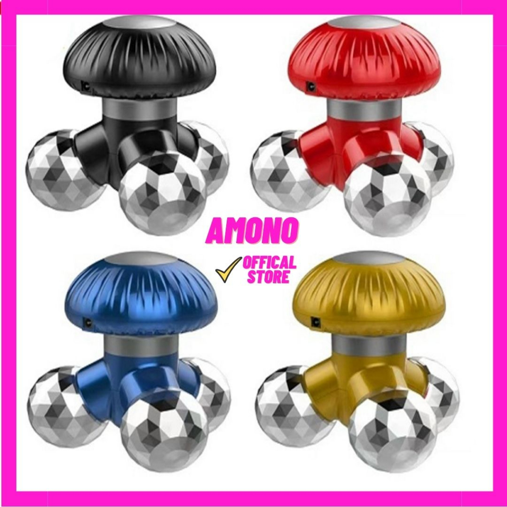 Nấm Massager, Máy Mát Xa Sóng Mini Xử Lý Lâu Cơ Thể Massager, Dành Cho Cổ Tử Cung Vai Tay Eo Chân Lưng