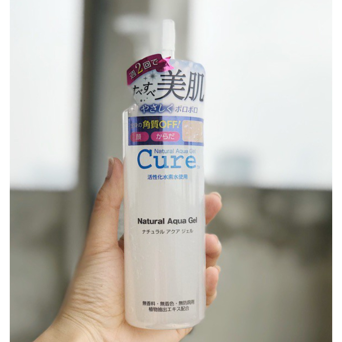 Tẩy da chết Cure Natural Aqua Gel Nhật Bản 250ml (chai)