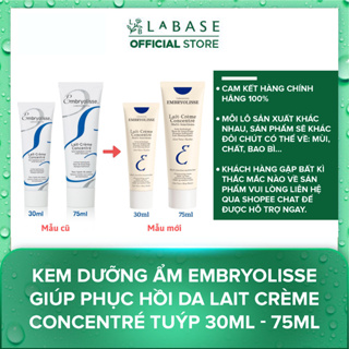 Kem dưỡng ẩm Embryolisse giúp phục hồi da Lait Crème Concentré Tuýp 30ml - 75ml