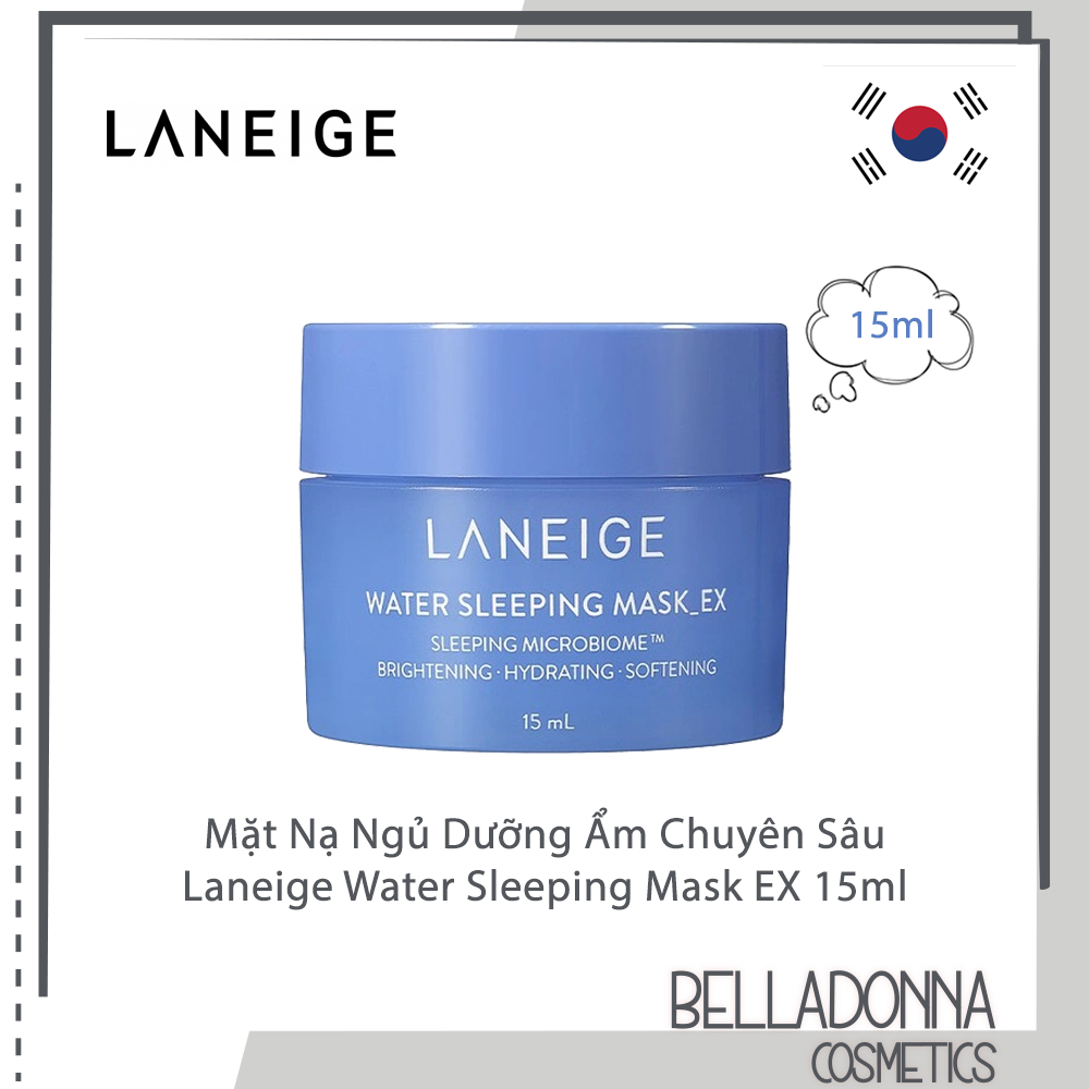 Mặt Nạ Ngủ Dưỡng Ẩm Chuyên Sâu Laneige Water Sleeping Mask EX 15ml