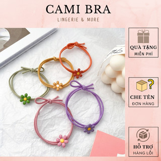 Dây cột tóc hoa cúc nhí dễ thương C15