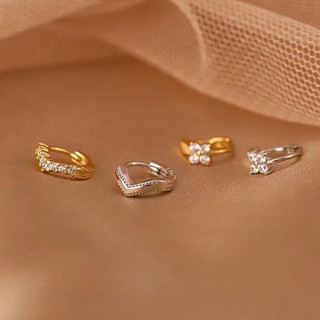 Khuyên tai đá bạc 925