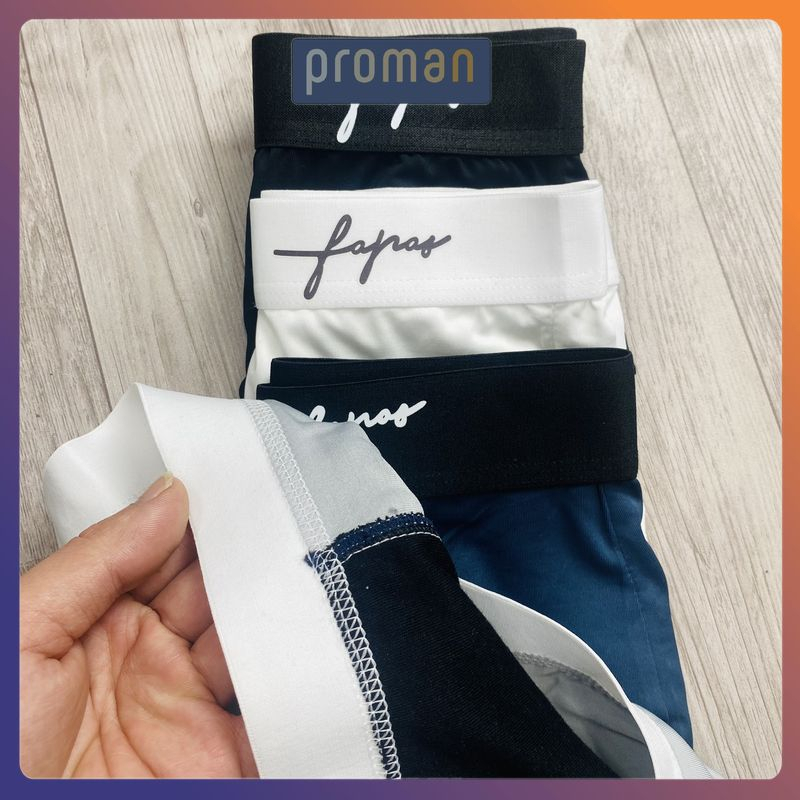 Quần lót nam Boxer cao cấp, Quần sịp nam đùi thun lạnh co giãn 4 chiều kháng khuẩn SD07 - PROMAN