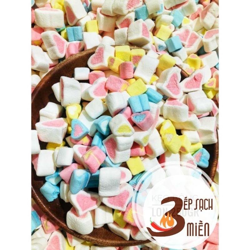 Kẹo Bông Marshmallow Thái Lan lon 250gr