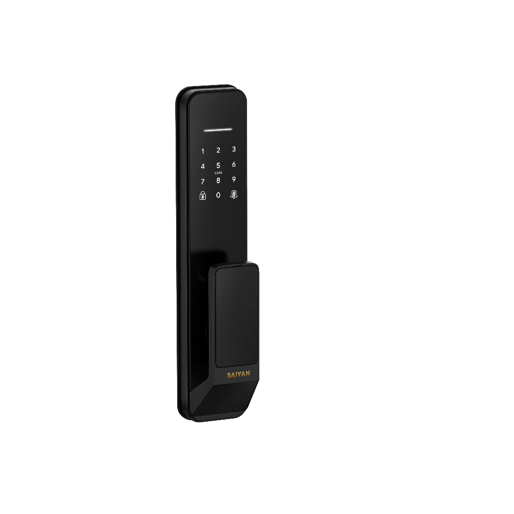 Khóa vân tay SAIYANAI T7 - Khóa tự động 1 chạm mở cửa phù hợp cửa gỗ, cửa thép chung cư