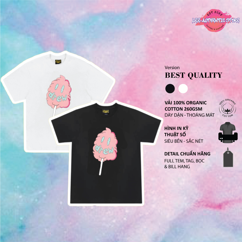 ÁO THUN DR*E, W HOUSE BÔNG GÒN FULL TEM TAG - ẢNH THẬT (FreeShip)