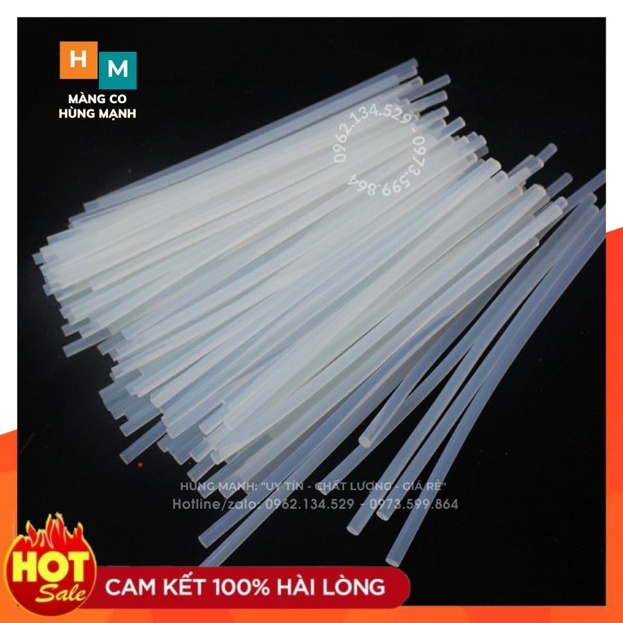 50 cây keo nến loại nhỏ, keo silicon trong loại tốt dùng cho súng keo 20w