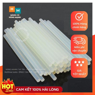50 cây keo nến loại nhỏ, keo silicon trong loại tốt dùng cho súng keo 20w