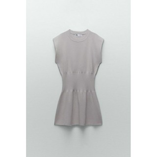 ZARA AUTHENTIC ( Có ảnh thật ) Đầm body không tay Zara màu xám size M