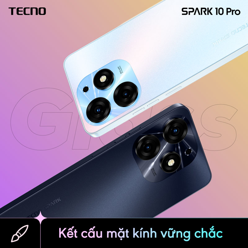 Điện thoại Tecno SPARK 10 Pro 8GB/128GB - Hàng Phân Phối Chính Hãng