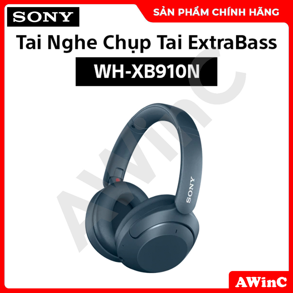 Tai nghe không dây Sony WH-XB910N - Hàng Phân Phối Chính Hãng
