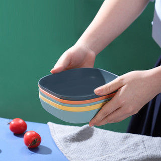 Đĩa Nhựa Lúa Mạch Tone Màu Pastel