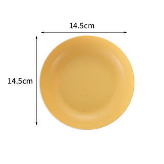 Đĩa Nhựa Lúa Mạch Tone Màu Pastel