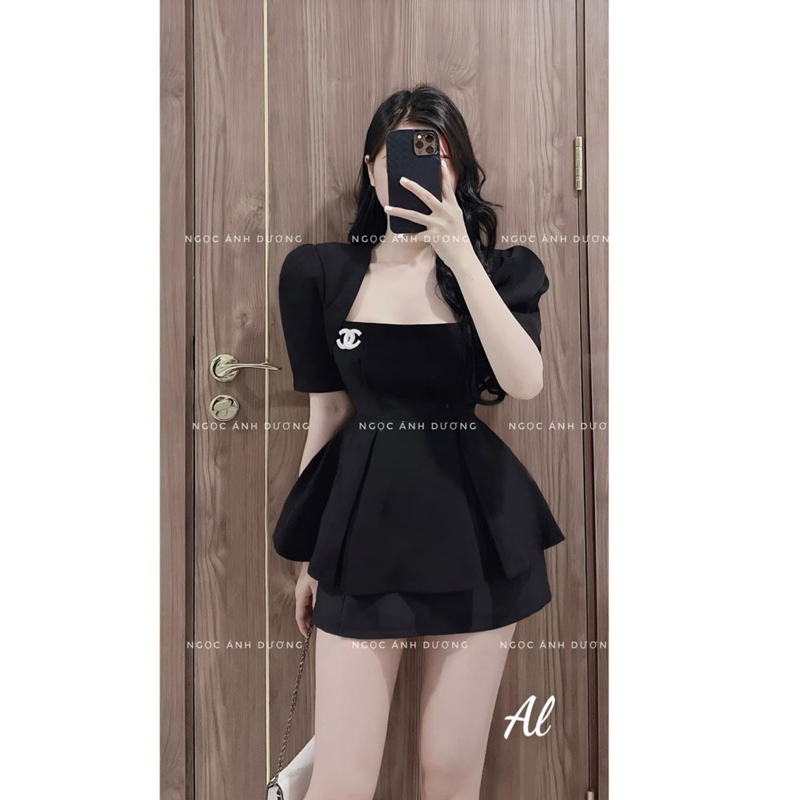 sét áo điệu nhún eo,có bán rời áo
