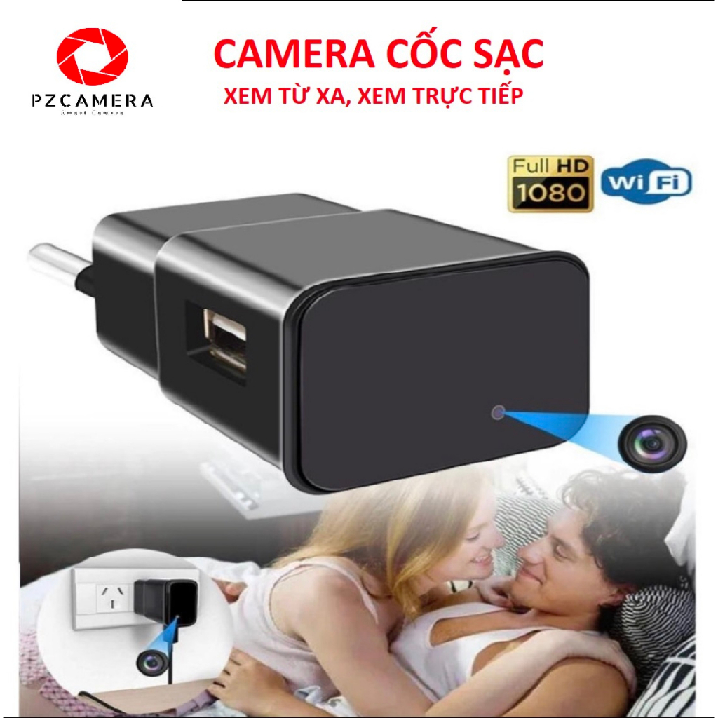 Camera wifi ghi hình thông minh, xem từ xa, tự động quay lưu, chất lượng 1080P. Bảo hành 12 tháng