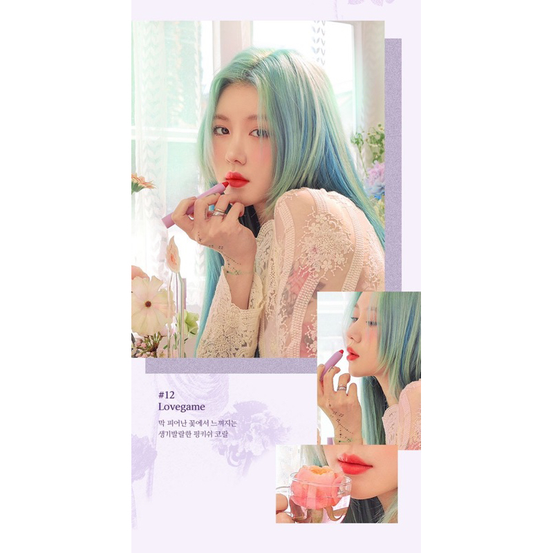 Son bút chì Mamonde màu 12-đỏ hồng