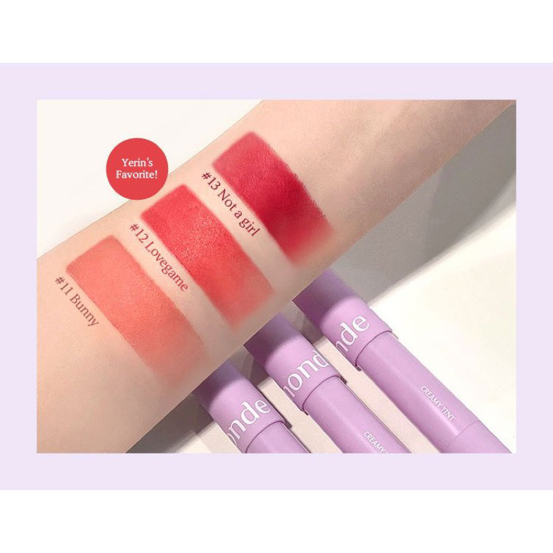 Son bút chì Mamonde màu 12-đỏ hồng