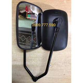 Gương chiếu hậu gắn tay lái xe ba bánh - ba gác