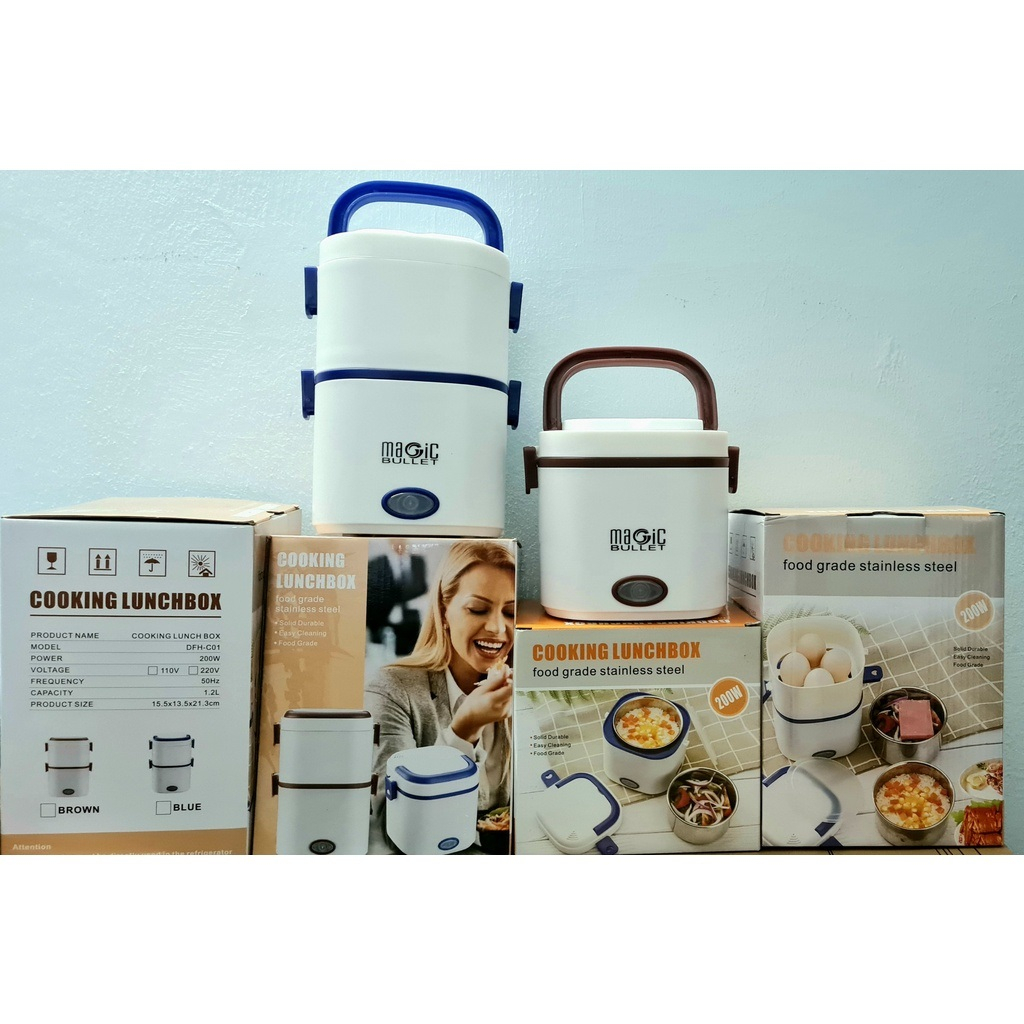 Hộp Cơm Điện Hâm Nóng Đa Năng Magic Mẫu Mới, Hộp Đựng Cơm Cắm Điện Văn Phòng Cao Cấp