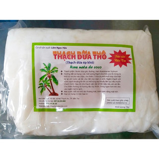Thạch dừa thô (thạch dừa ép khô) đặc sản Bến Tre