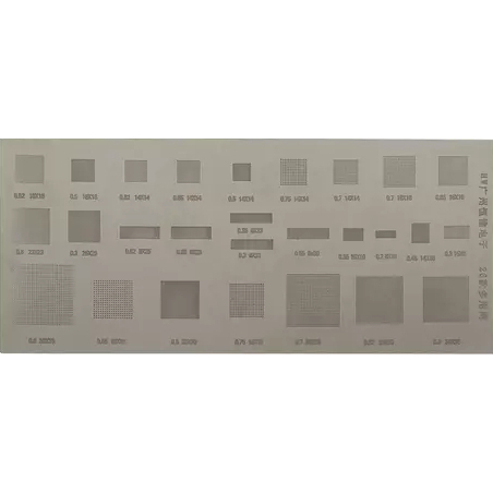 Vỉ Làm Chân IC Đa Năng 27 Khung HW26