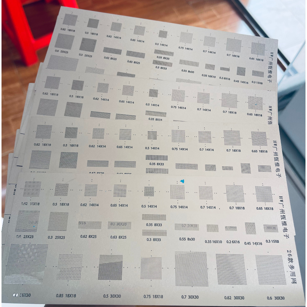 Vỉ Làm Chân IC Đa Năng 27 Khung HW26