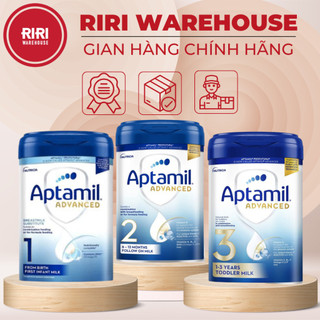 Sữa aptamil uk 1,2,3 lon 800gr - mẫu mới