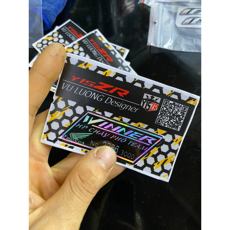 Tem logo 7 màu dành cho wave /sh/ exciter/ winner / vario