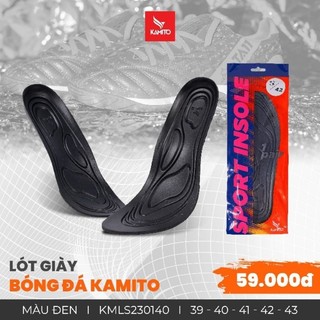 Lót giày chính hảng Kamito cho giày bóng đá, giày thể thao
