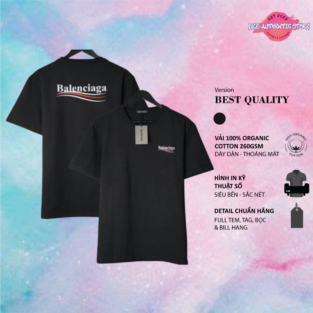 Áo Thun Balenciaga Cao Cấp Áo Thun Balenciaga Hàng Chuẩn