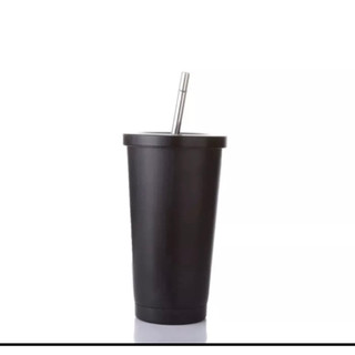Ly Starbucks Cold Cup 16Oz Stainless Steel Black_N