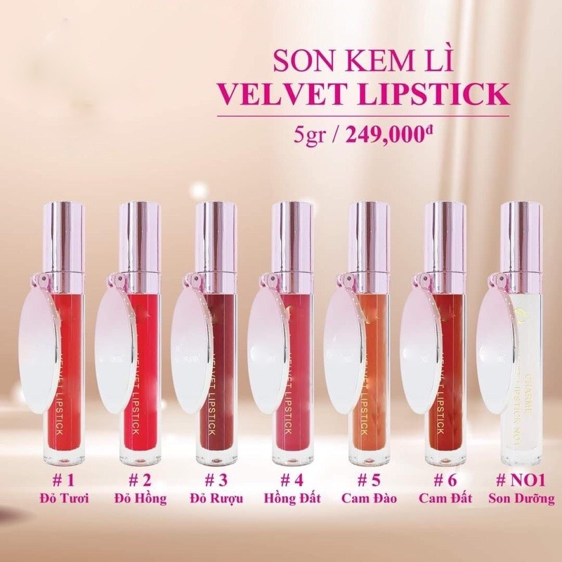 Son kem Velvet Lipstick Collagen Hàn Quốc (5G)