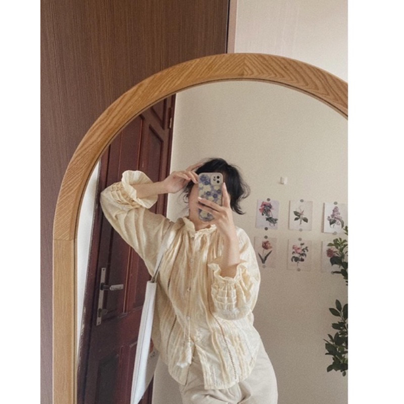 Áo sơ mi đũi xốp