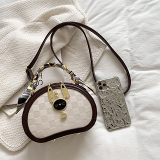 Túi xách nữ đeo chéo, xách tay cốp khoá mèo thời trang