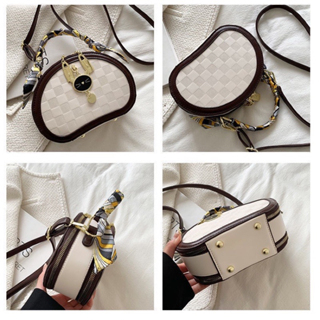 Túi xách nữ đeo chéo, xách tay cốp khoá mèo thời trang