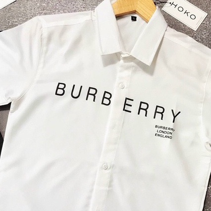 Áo sơ mi nam tay ngắn vải lụa thái cao cấp in họa tiết BBR mẫu mới giá rẻ chuẩn shop TA