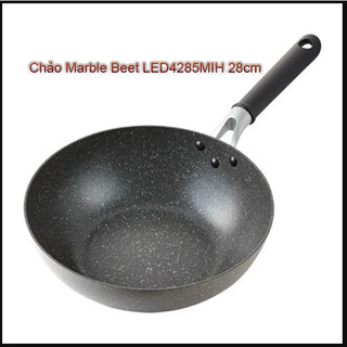 Chảo sâu lòng chống dính marble beet locknlock led4285m-ih