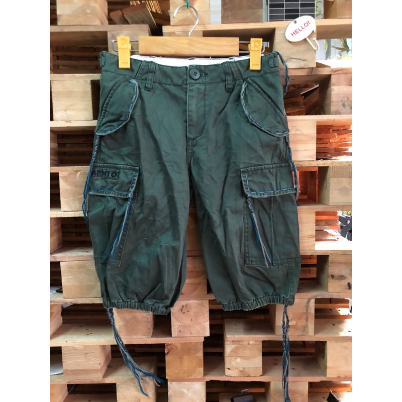 Quần lỡ kaki nữ hiệu Nhật- 2hand
