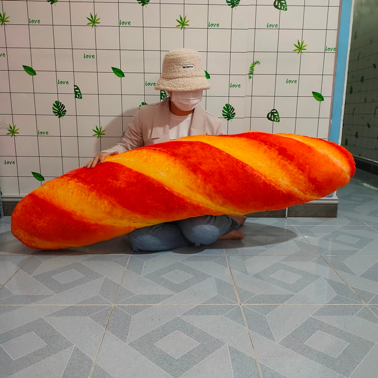 GỐI ÔM BÁNH MÌ 150CM VẢI MỊN CAO CẤP