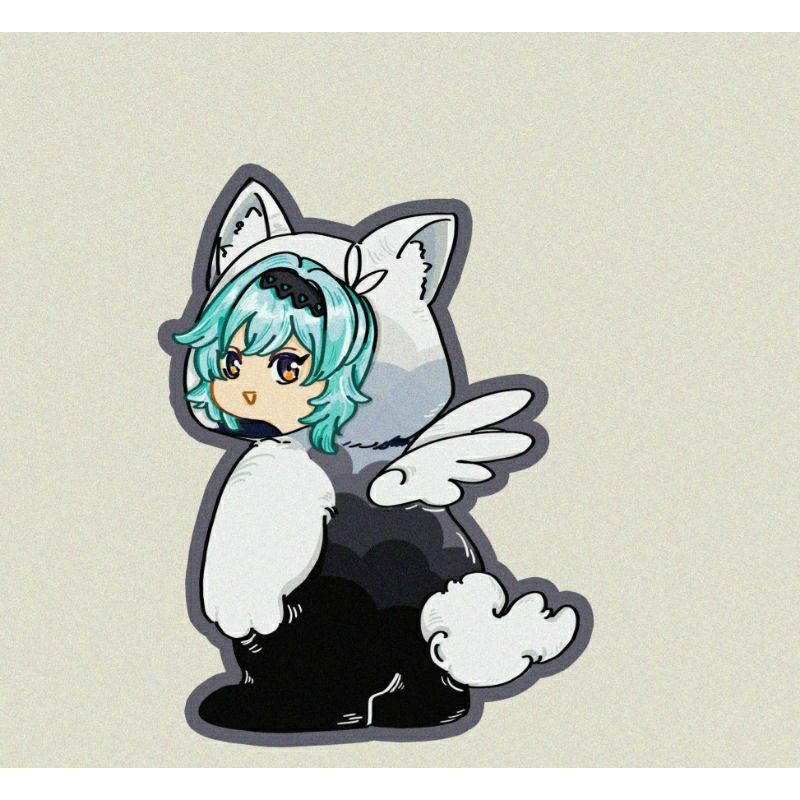 Sticker Eula Genshin Impact