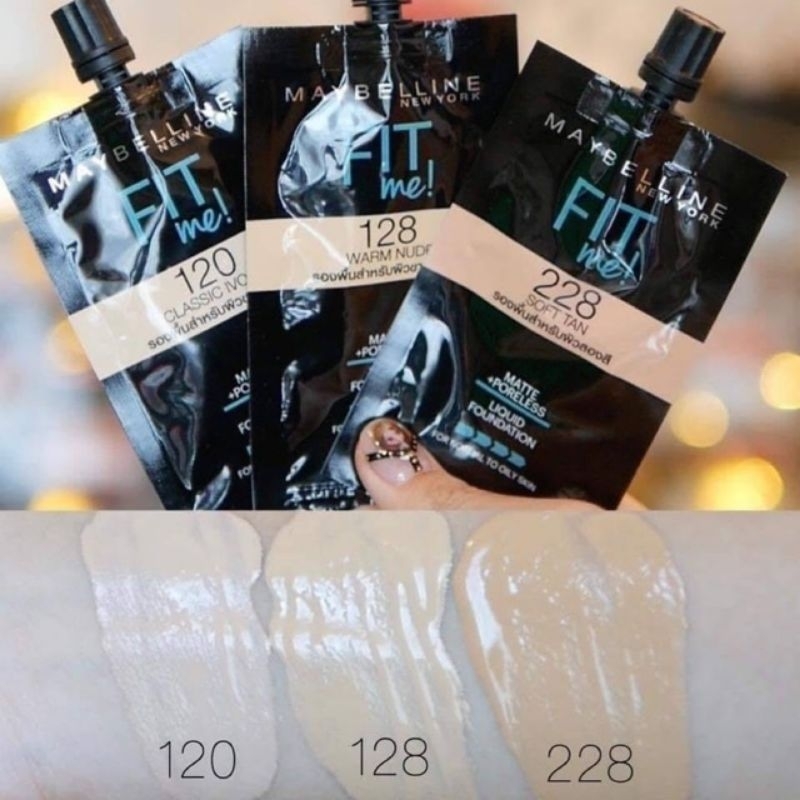 Gói kem nền mịn lì Fit me 5ml