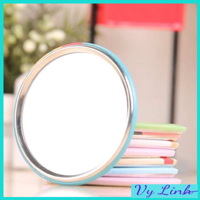 Gương mini cầm tay in hoạ tiết hàn quốc cute S005